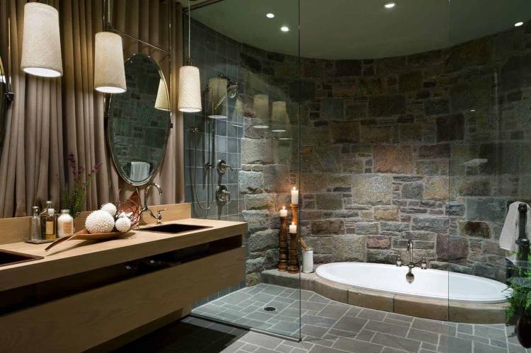 Design d'intérieur de salle de bain - photo