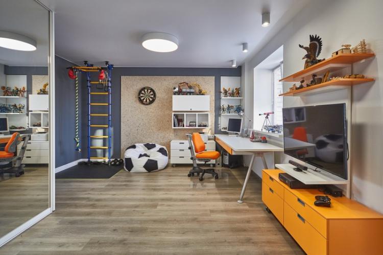 Chambre pour un adolescent 10-12 ans - Décoration d'intérieur