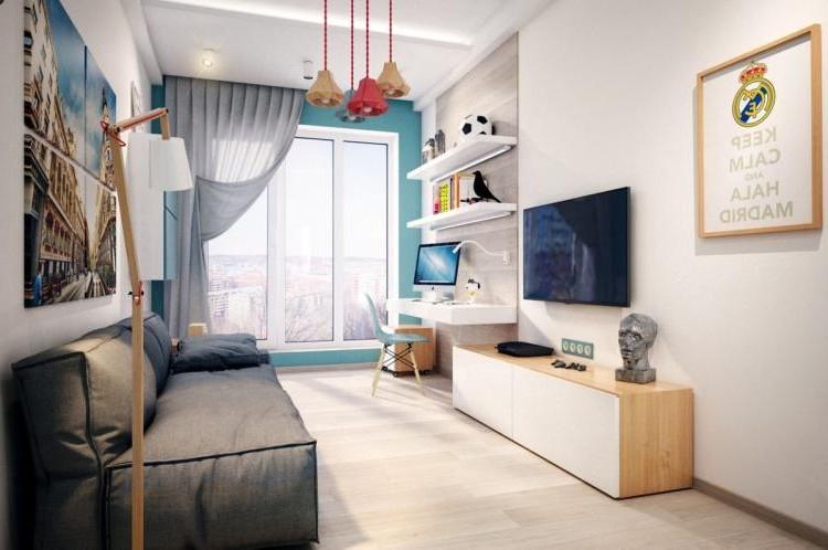 Finition de sol - Conception de chambre d'adolescent