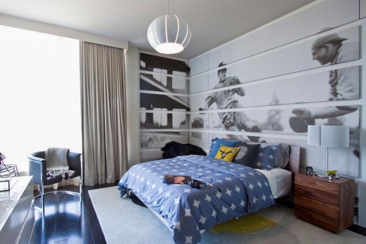 Chambre pour un adolescent - photo de design d'intérieur