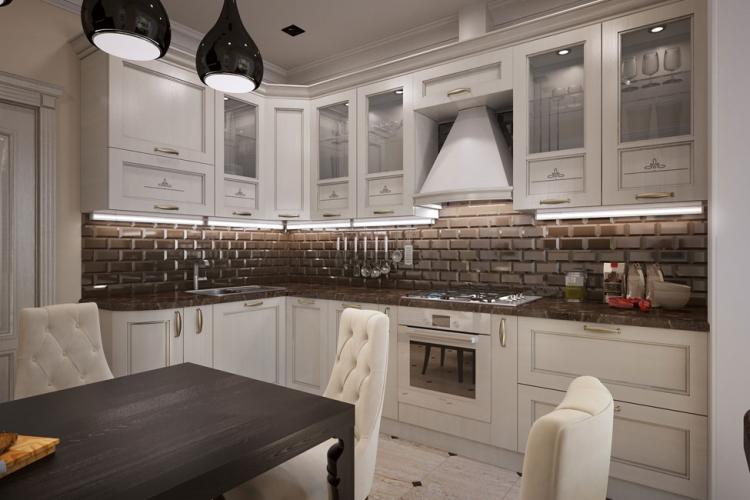 Conception de cuisine 11 m² - des photos de vrais intérieurs