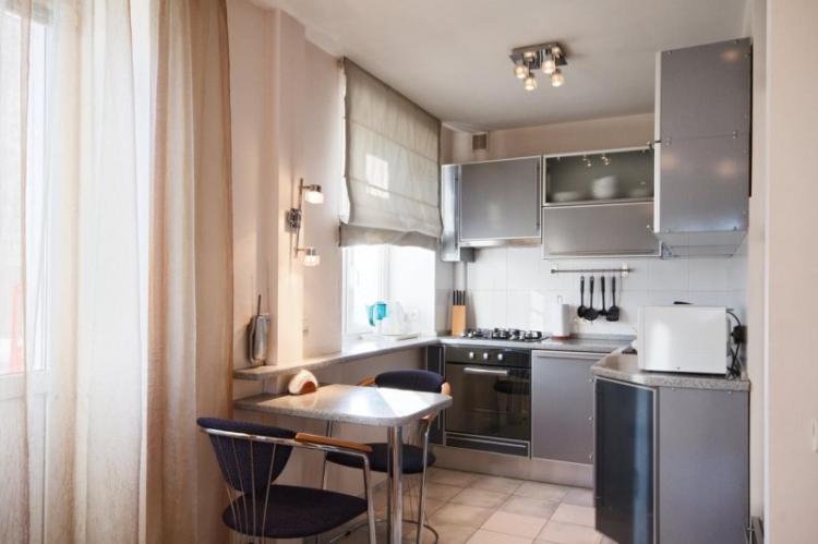 Design d'intérieur de cuisine 12 m² - des photos de vrais intérieurs