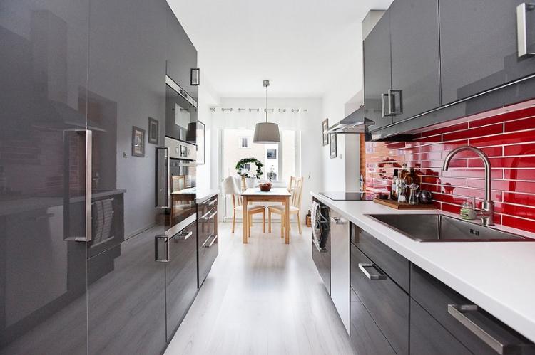 Design d'intérieur de cuisine 12 m² - des photos de vrais intérieurs