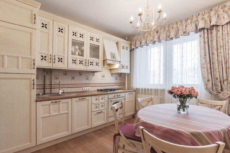 Cuisine 14 m² Style provençal - Décoration d'intérieur