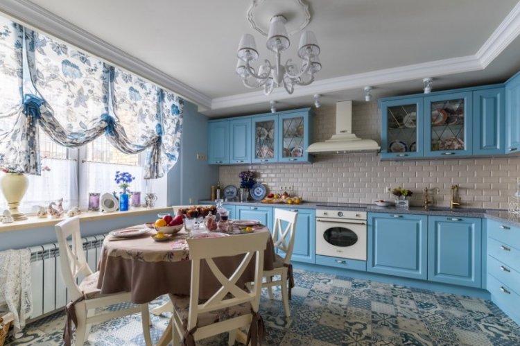 Cuisine 14 m² - photo design d'intérieur