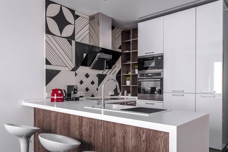 Cuisine 2 par 3 mètres - photo de design d'intérieur