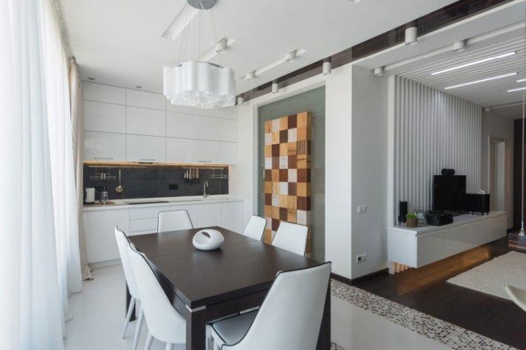 Cuisine 20 m² - photo de décoration d'intérieur