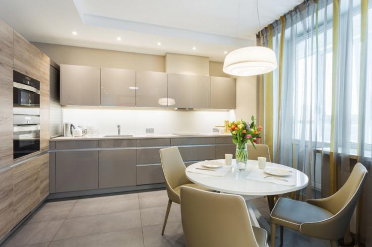 Design de cuisine 2019 - photos de vrais intérieurs