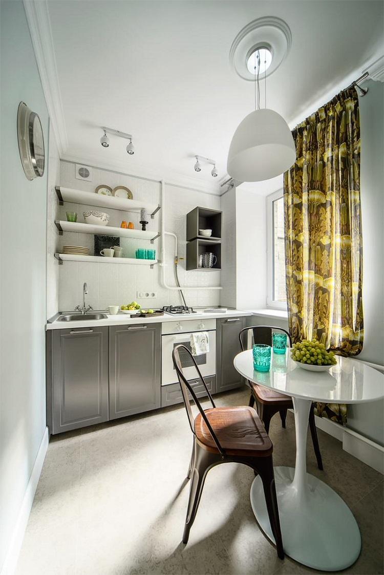 Conception de cuisine 8 m² - des photos de vrais intérieurs