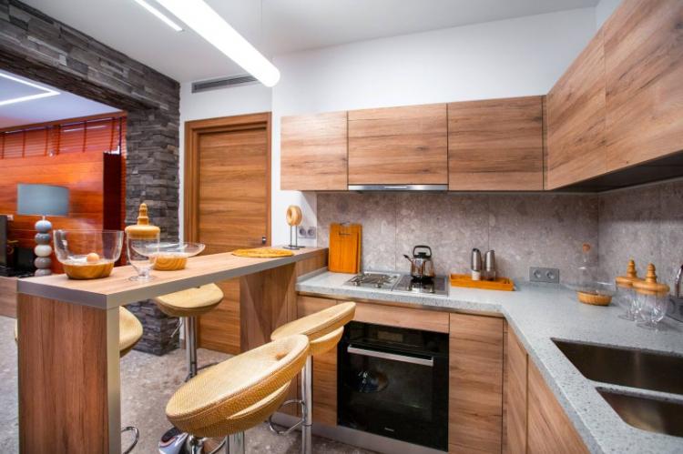 Design d'intérieur de cuisine 9 m² - des photos de vrais intérieurs
