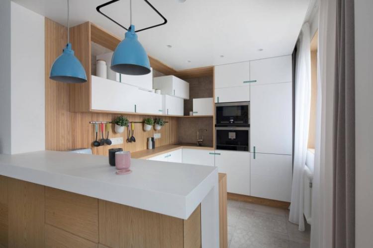 Design d'intérieur de cuisine 9 m² - des photos de vrais intérieurs