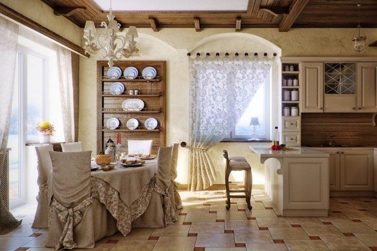 Cuisine de style campagnard - Photo de design d'intérieur