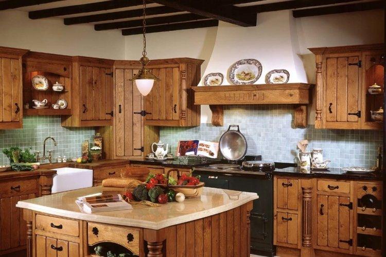 Cuisine de style campagnard - Photo de design d'intérieur