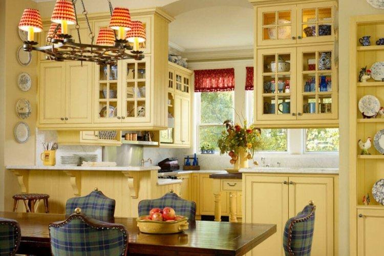 Cuisine de style campagnard - Photo de design d'intérieur