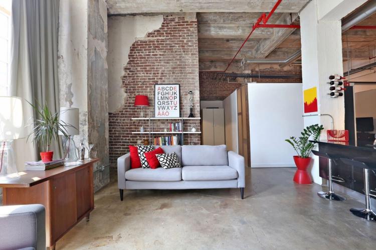 Décoration murale - Conception de cuisine de style loft