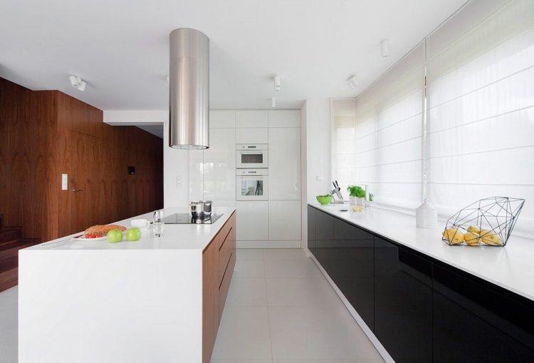Cuisine dans le style du minimalisme - photo de design d'intérieur