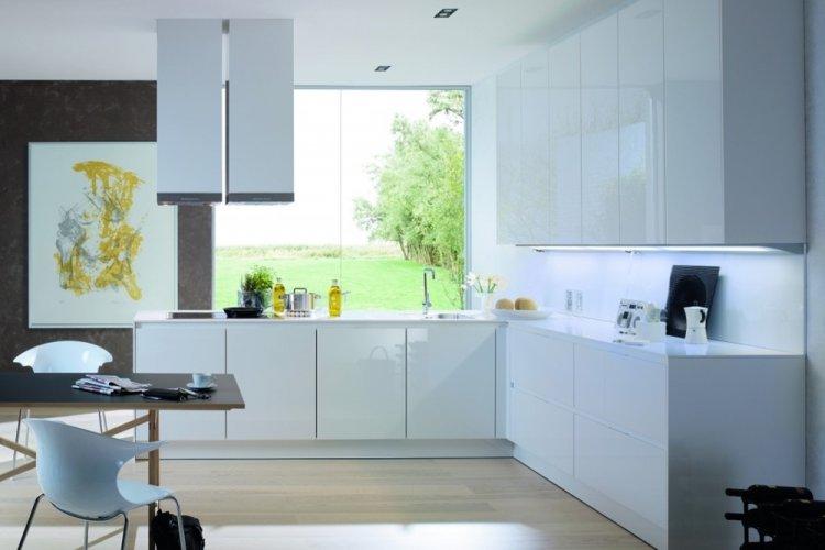 Cuisine dans le style du minimalisme - photo de design d'intérieur