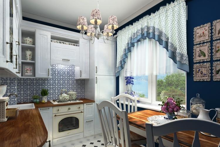 Conception de cuisine de style provençal - photos de vrais intérieurs