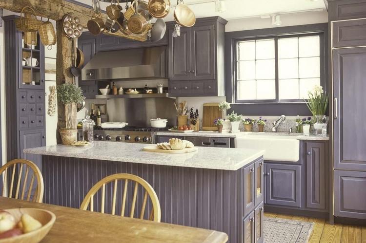 Conception de cuisine de style provençal - photos de vrais intérieurs