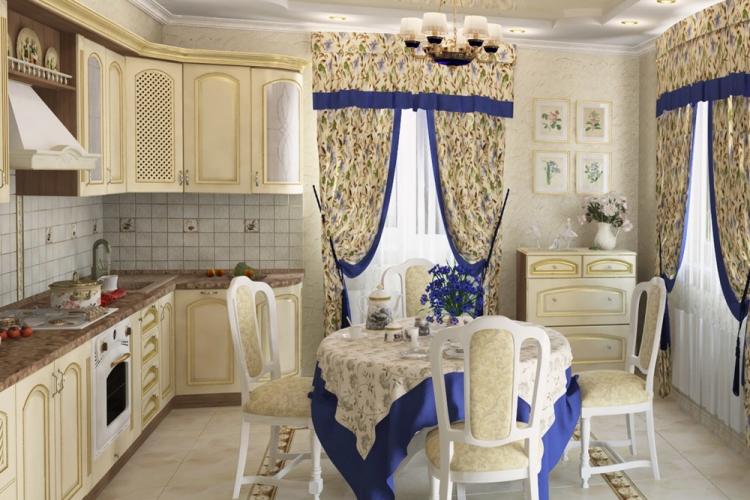 Conception de cuisine de style provençal - photos de vrais intérieurs