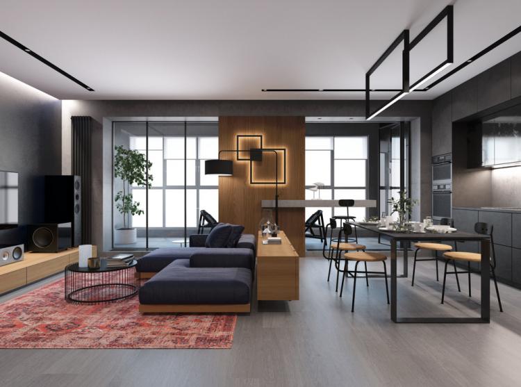 Appartement design 104 m²