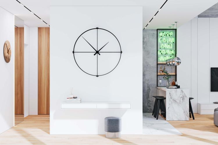 Conception d'appartement de tours de Neva