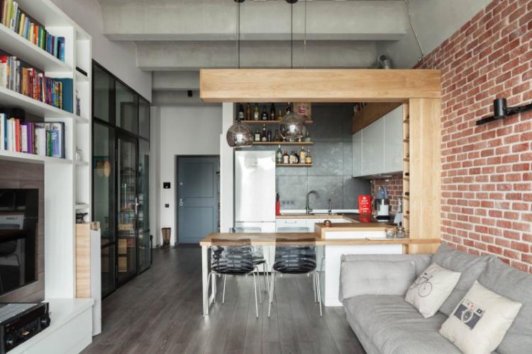 Studio de style loft - Design d'intérieur