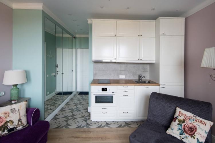 Design d'intérieur d'un studio - photos d'intérieurs réels