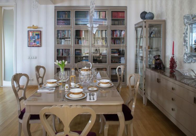 Conception d'appartement dans un style classique, Moscou