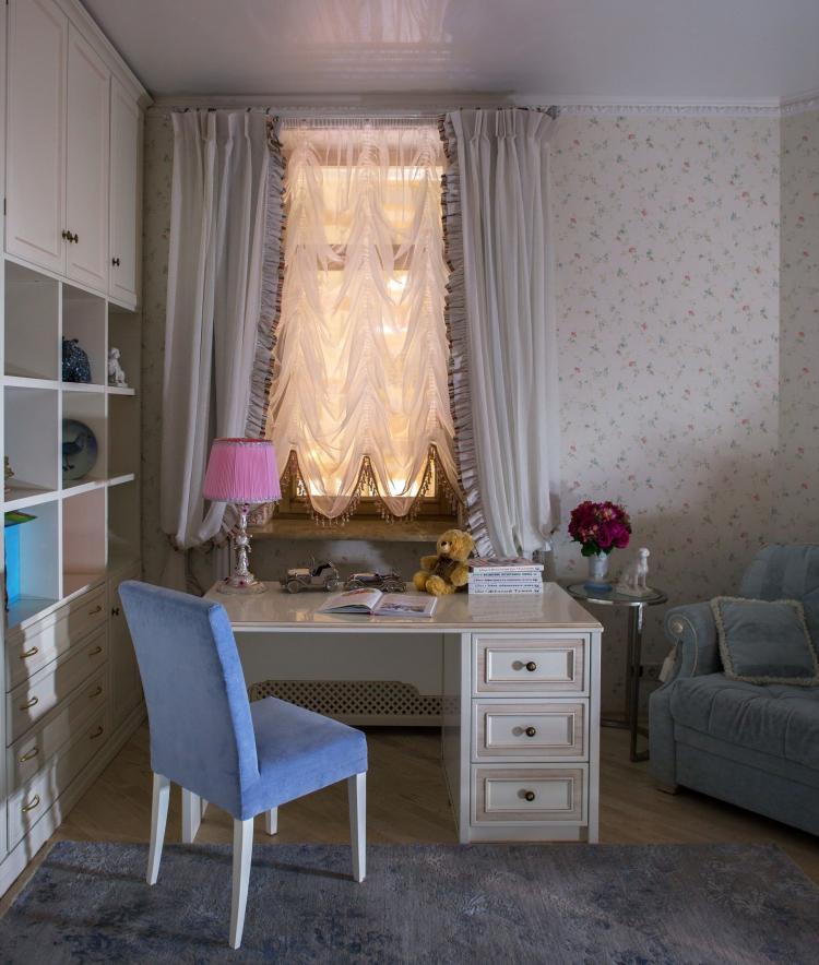 Conception d'appartement dans un style classique, Moscou