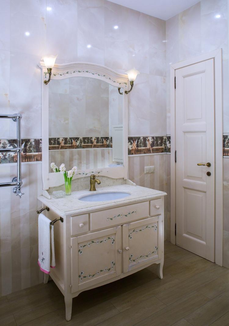 Conception d'appartement dans un style classique, Moscou