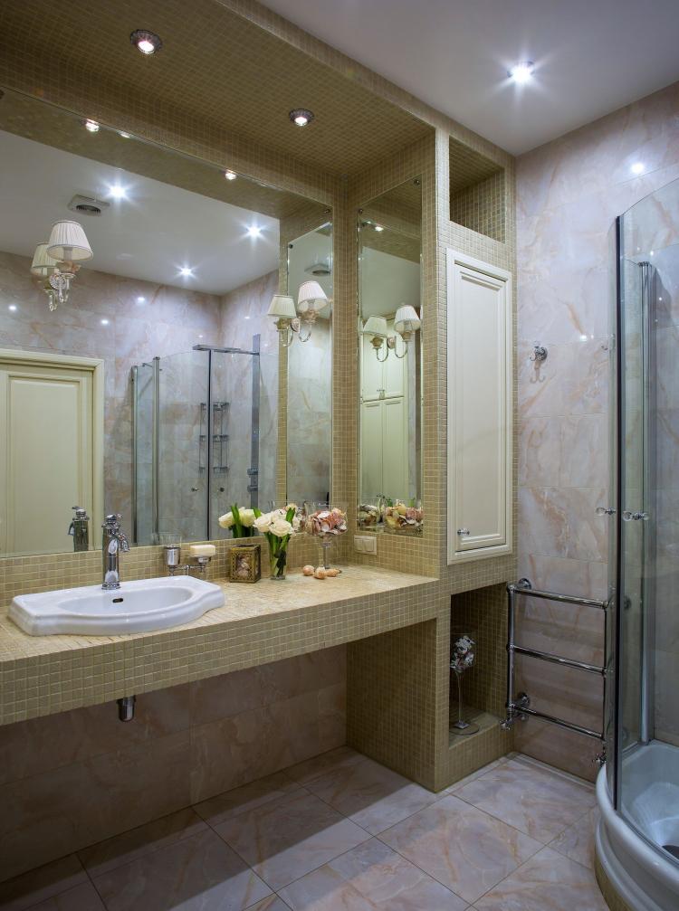 Conception d'appartement dans un style classique, Moscou