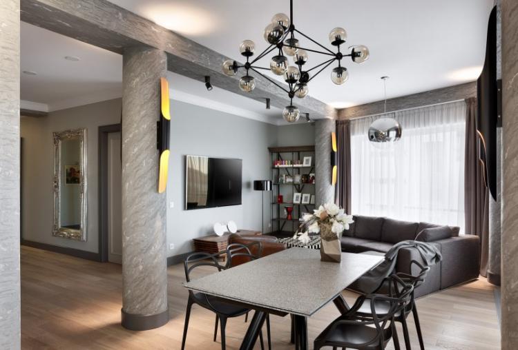 Conception d'appartement à Saint-Pétersbourg