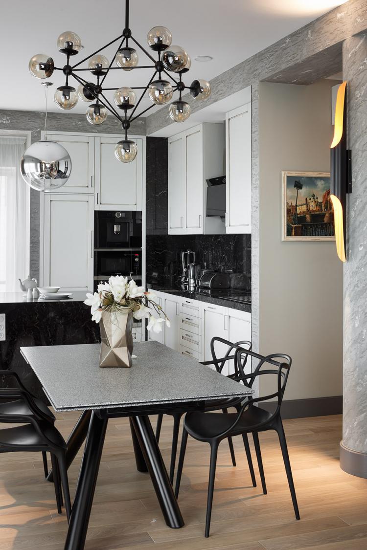 Conception d'appartement à Saint-Pétersbourg