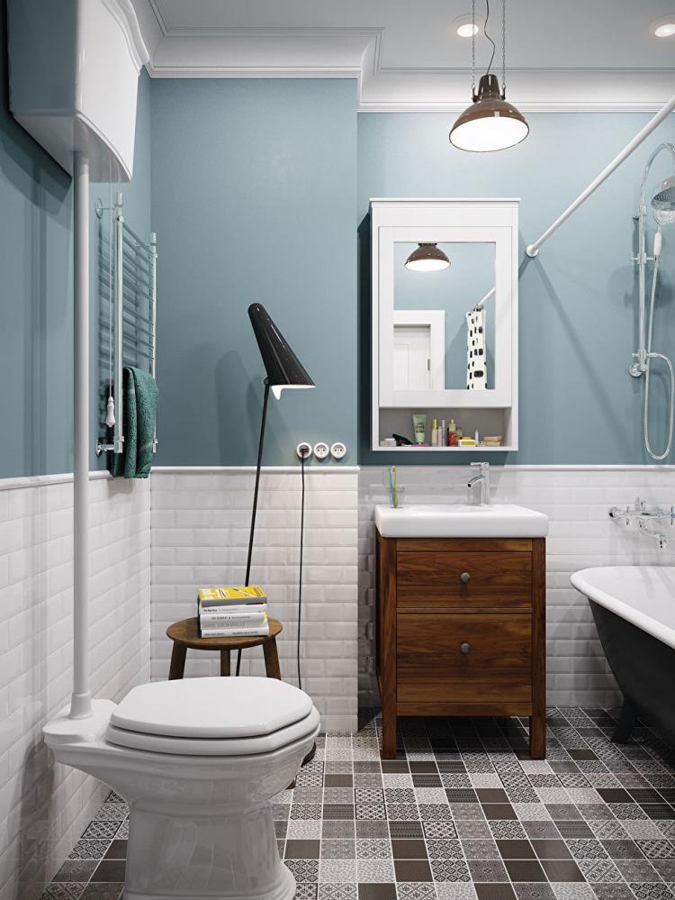 Conception d'appartement de style scandinave