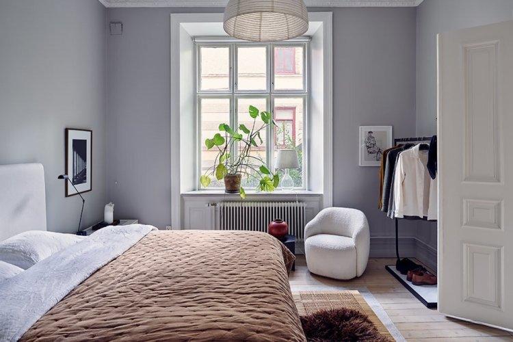 Appartement scandinave Toutes les nuances de gris - Design d'appartement de style scandinave