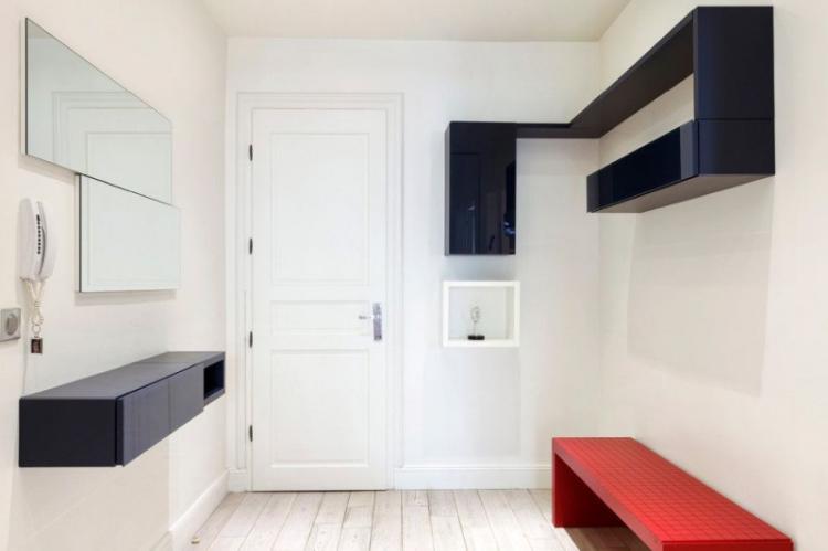 Appartement dans le style du minimalisme - photo de design d'intérieur