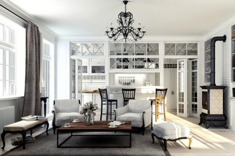 La Provence dans un coin note de trois roubles - Conception d'un appartement dans le style provençal