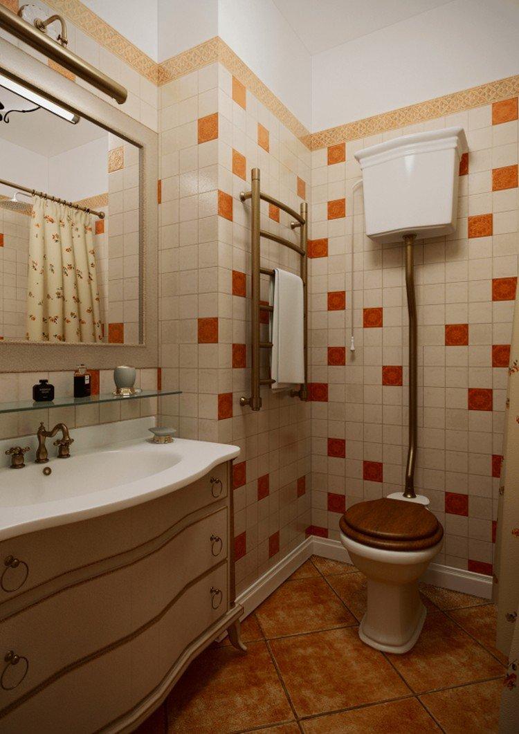 Provence lumineuse dans un appartement de deux pièces - Conception d'appartement de style provençal