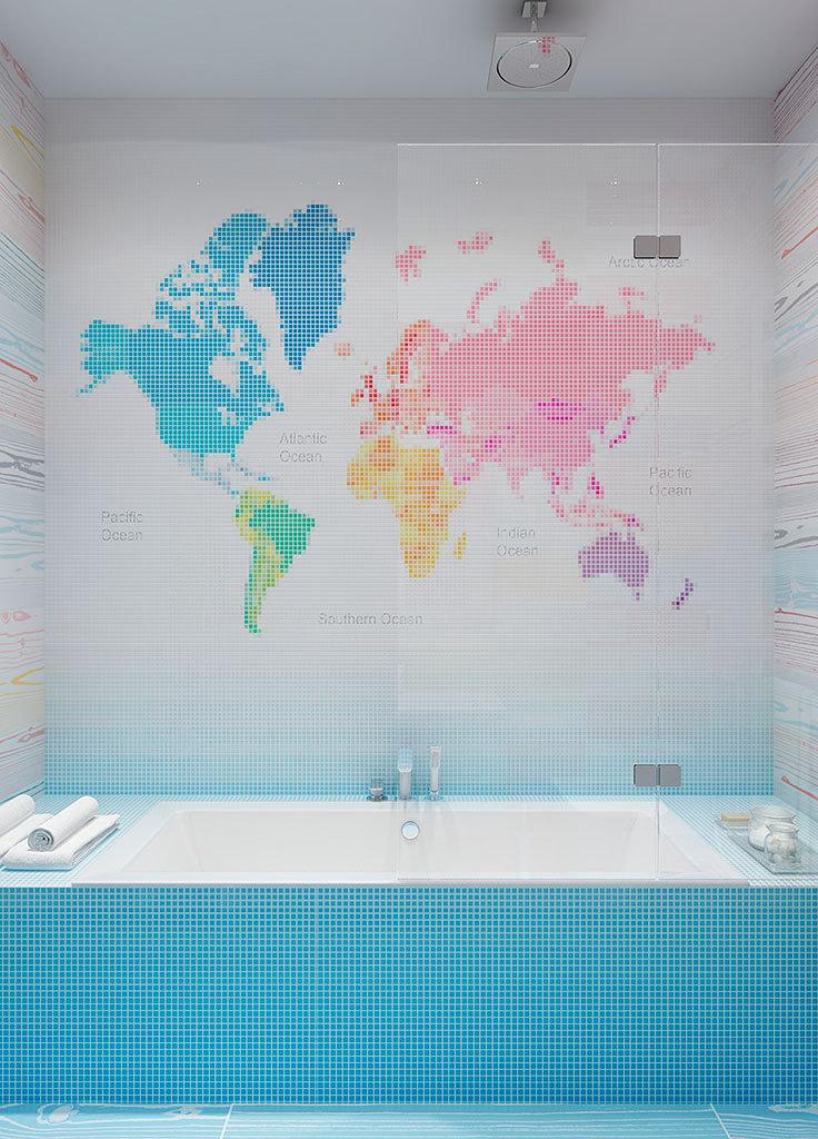 Conception d'appartement dans ZhK Literator