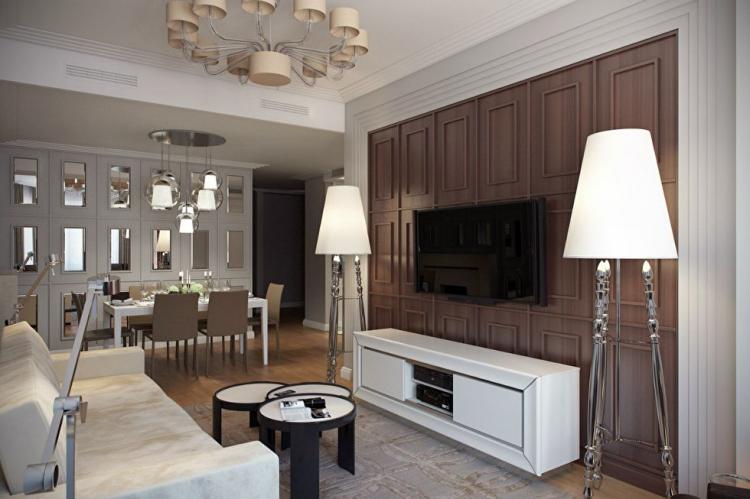 Conception d'un appartement dans un complexe résidentiel Shater