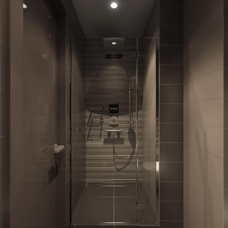 Conception d'un appartement dans le complexe résidentiel Sobranie