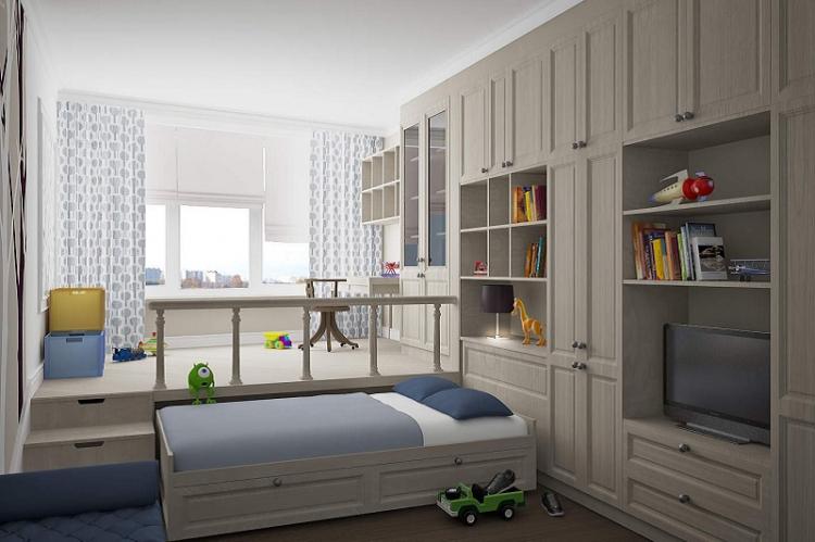 Podium fonctionnel - Conception de petite pépinière