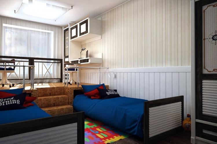 Comment équiper une chambre pour deux enfants - Conception d'une petite crèche