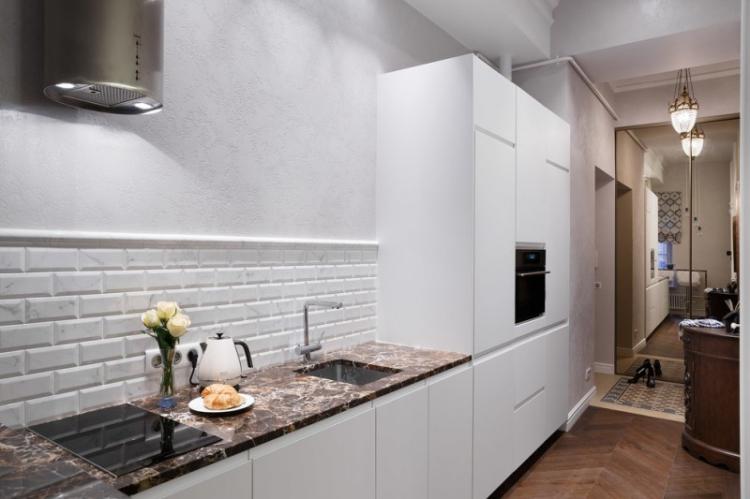 Augmenter la surface utilisable de la cuisine - Conception d'une petite cuisine