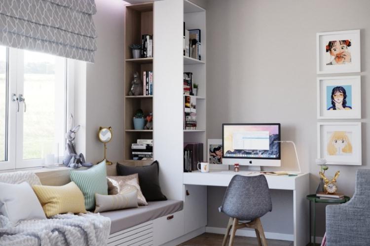 Chambre d'enfants - Conception d'un petit appartement