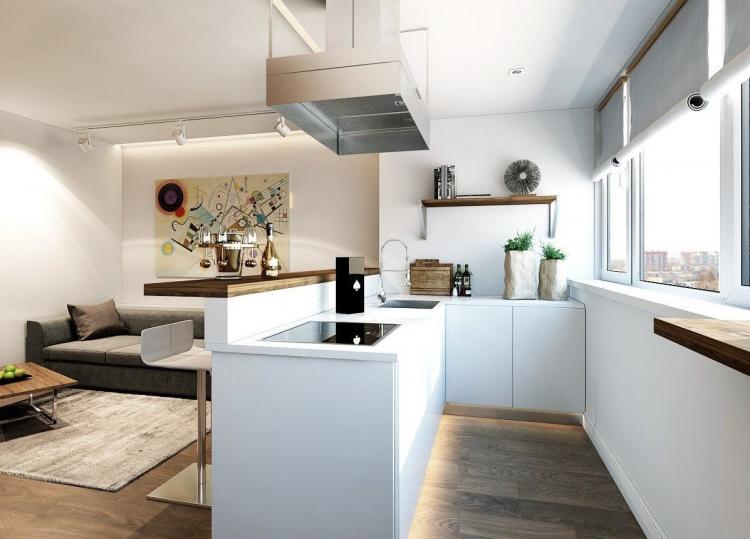 Conception de petit appartement - photos d'intérieurs réels