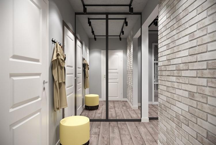 Plus de miroirs - Concevoir un petit couloir