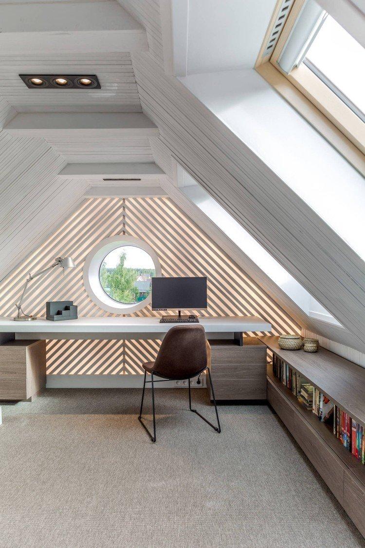 Qu'est-ce qu'un étage mansardé