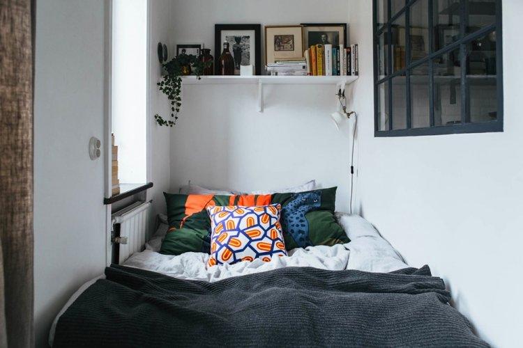 Style scandinave pour 33 m². à Stockholm - Conception d'un studio 33 m²